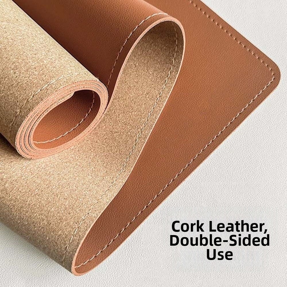 Leather Desk Pad - حصيرة مكتبية جلدية للكتابة، حصيرة طاولة