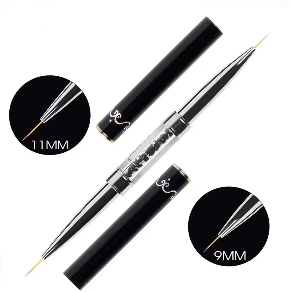 Correction Pen Fine - قلم رسم الأظافر ذو رأسين بمقبض