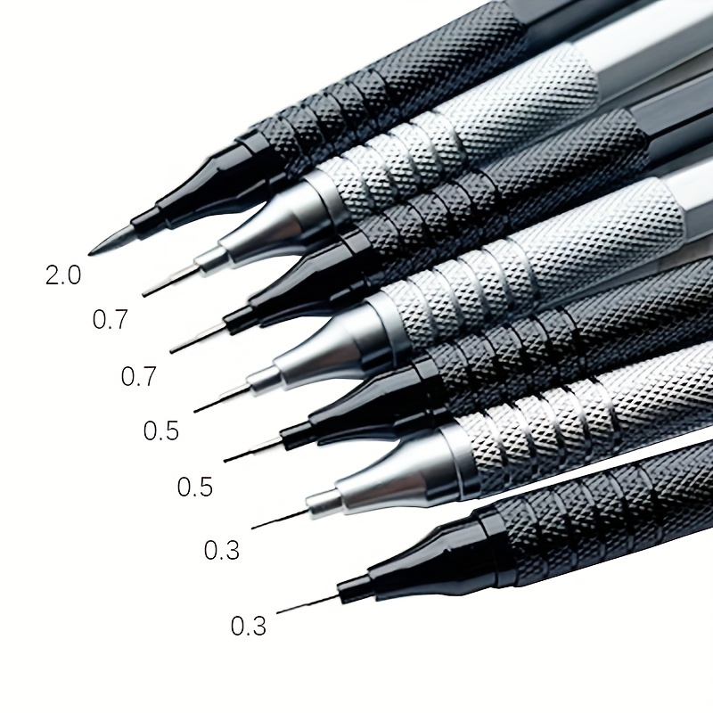 Mechanical Pencil 0.3 - 1 قطعة قلم رصاص ميكانيكي 0.3/0.5/0.7/2.0
