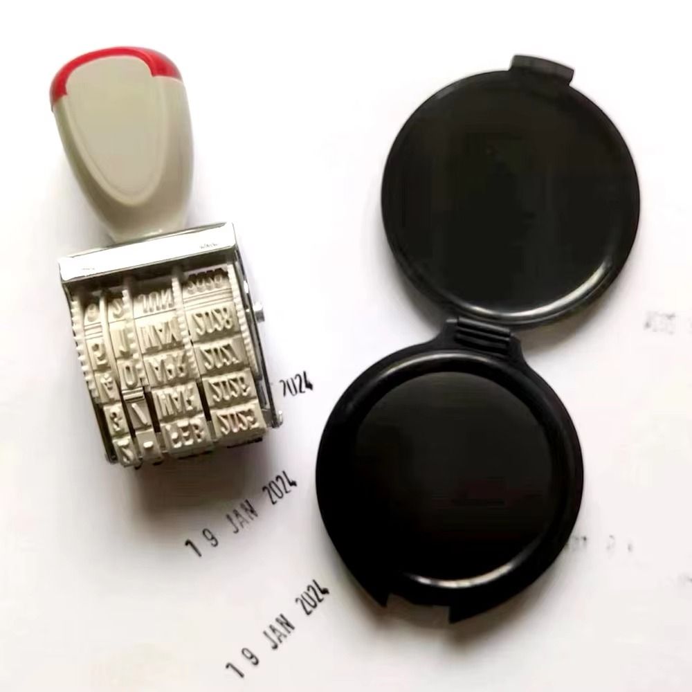 Rubber Date Stamp - ختم تاريخ رقمي عملي قابل للتعديل