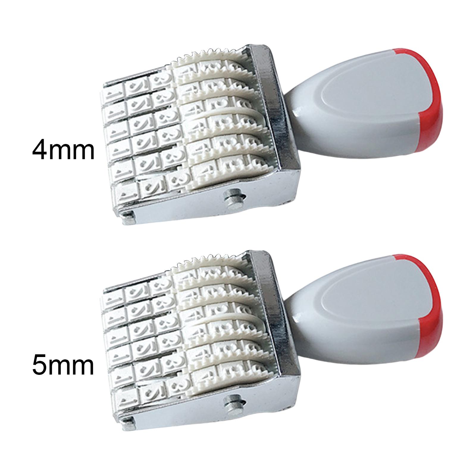 المطاط 6 أرقام الأسطوانة ختم ا - مراجعة Rubber Date Stamp وسعره