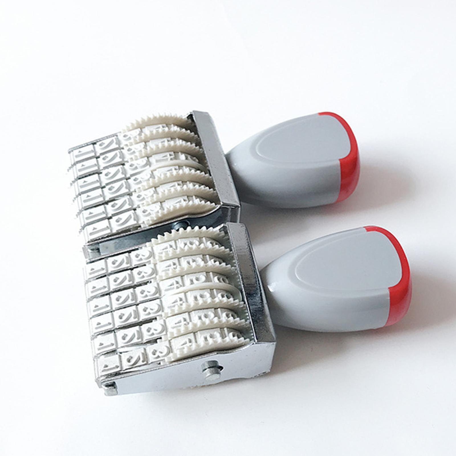 المطاط 6 أرقام الأسطوانة ختم ا - مراجعة Rubber Date Stamp وسعره