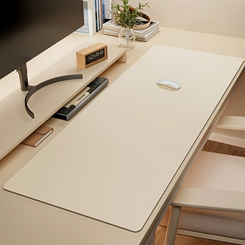 لوحة ماوس كبيرة من الجلد الصنا - مراجعة Leather Desk Pad وسعره