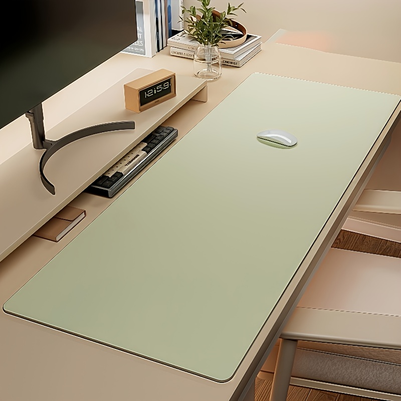 لوحة ماوس كبيرة من الجلد الصنا - مراجعة Leather Desk Pad وسعره