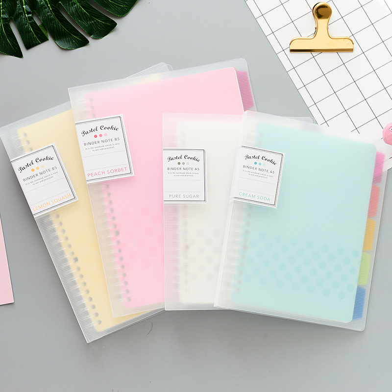 1 قطعة KOKUYO فضفاضة ورقة دفتر - مراجعة Binder A4 Lever وسعره