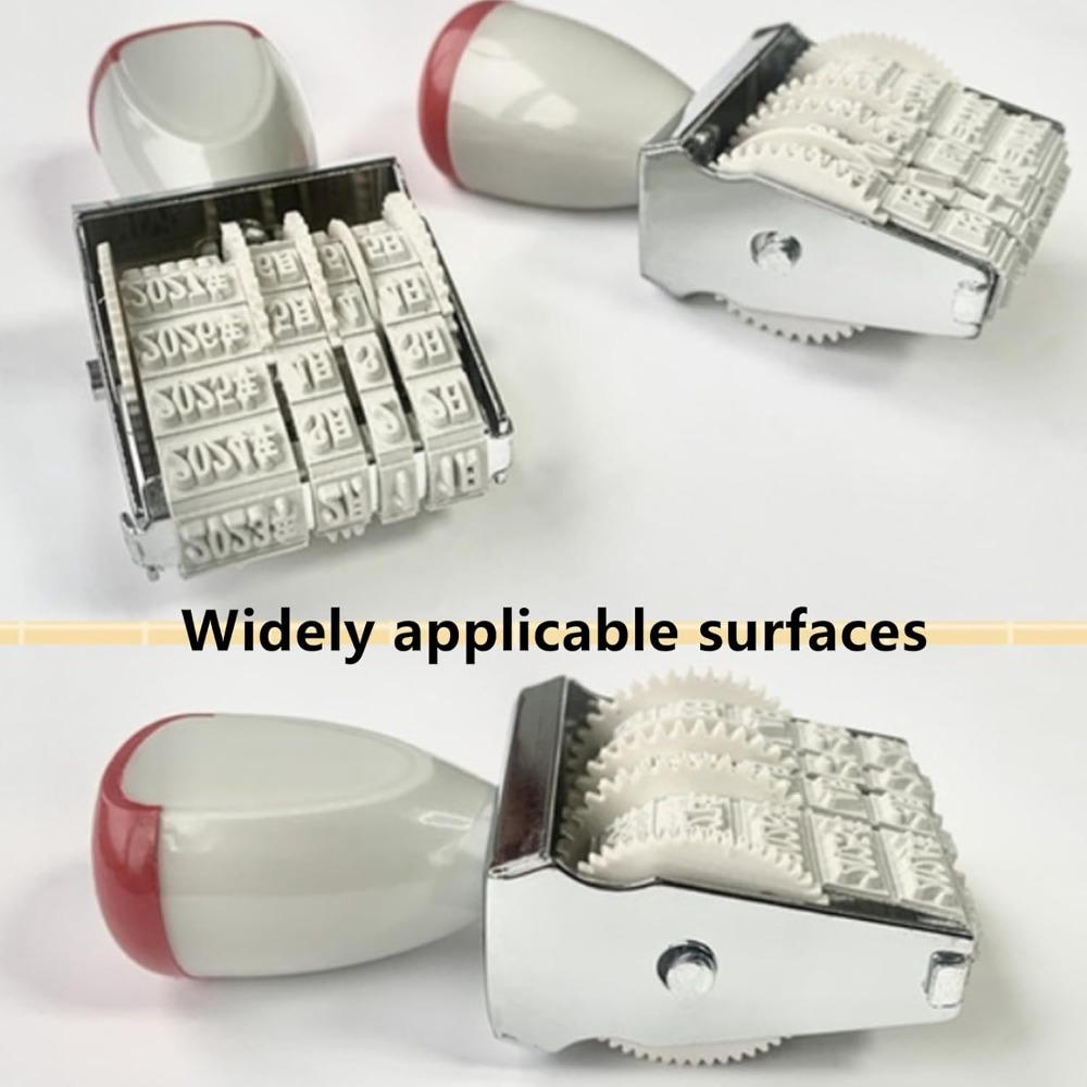ختم دوار للتاريخ والأرقام (بدو - مراجعة Rubber Date Stamp وسعره