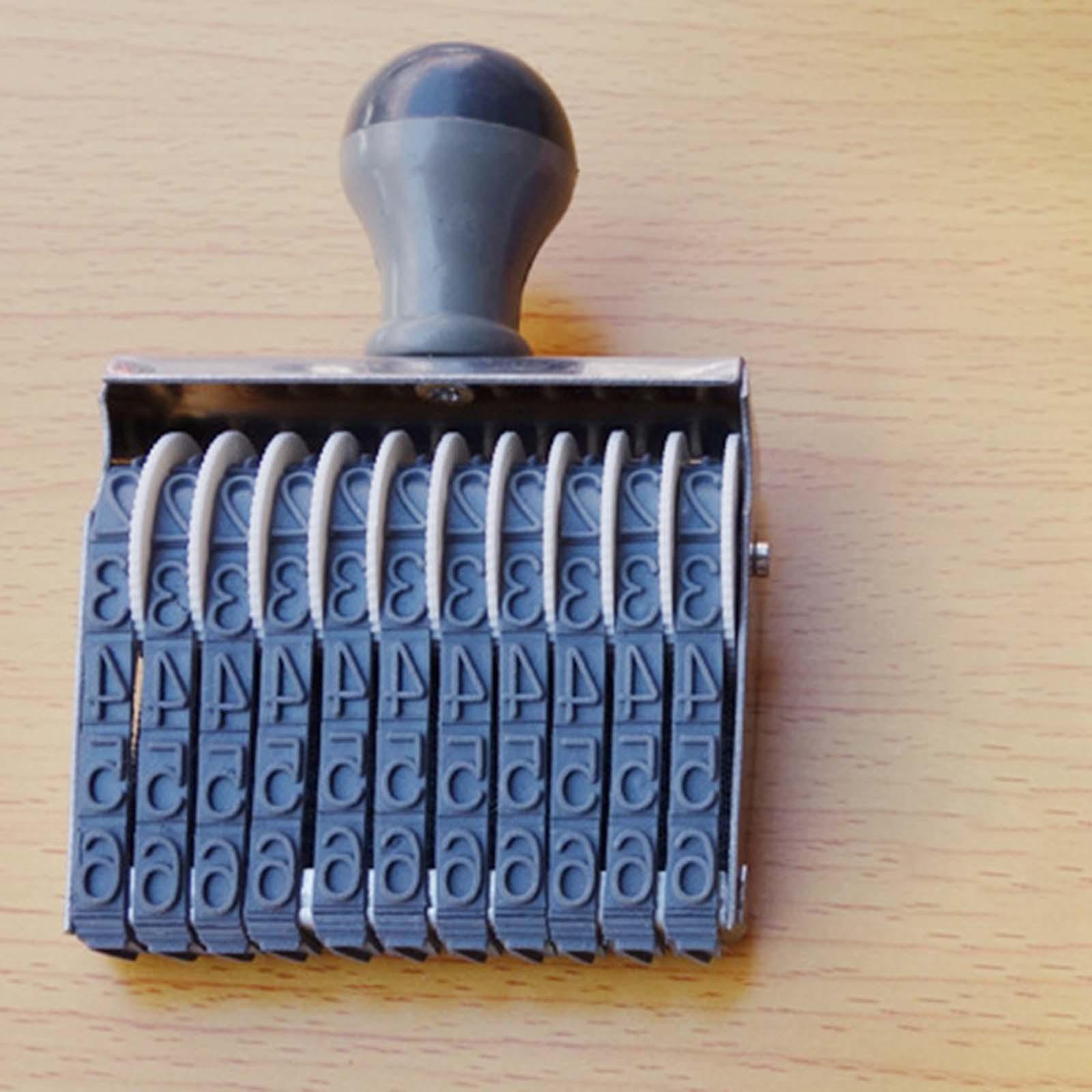 أسطوانة ختم مطاطية للأرقام، خت - مراجعة Rubber Date Stamp وسعره