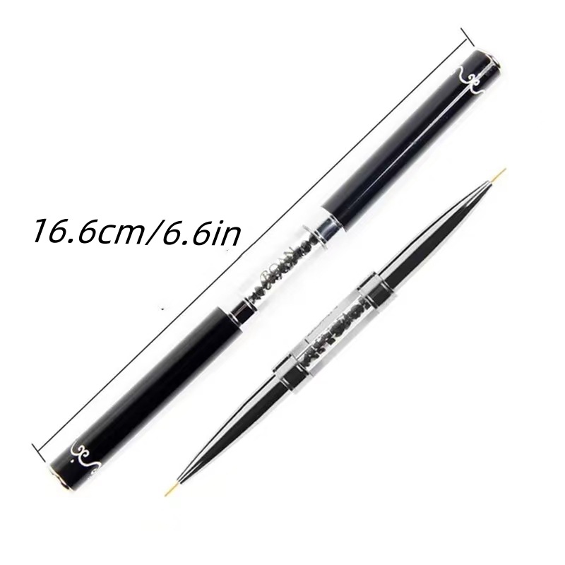 قلم رسم الأظافر ذو رأسين بمقبض - مراجعة Correction Pen Fine وسعره