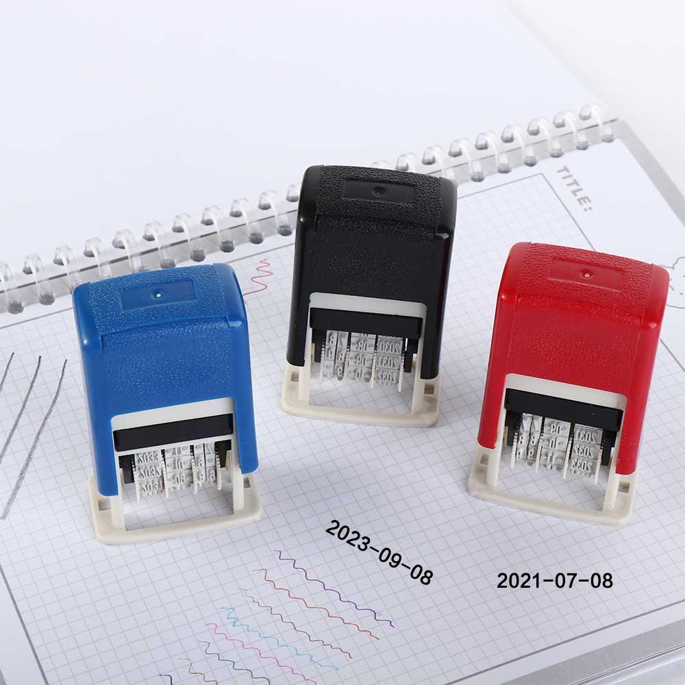 DIY مقبض تاريخ الحساب Stamps خ - مراجعة Rubber Date Stamp وسعره
