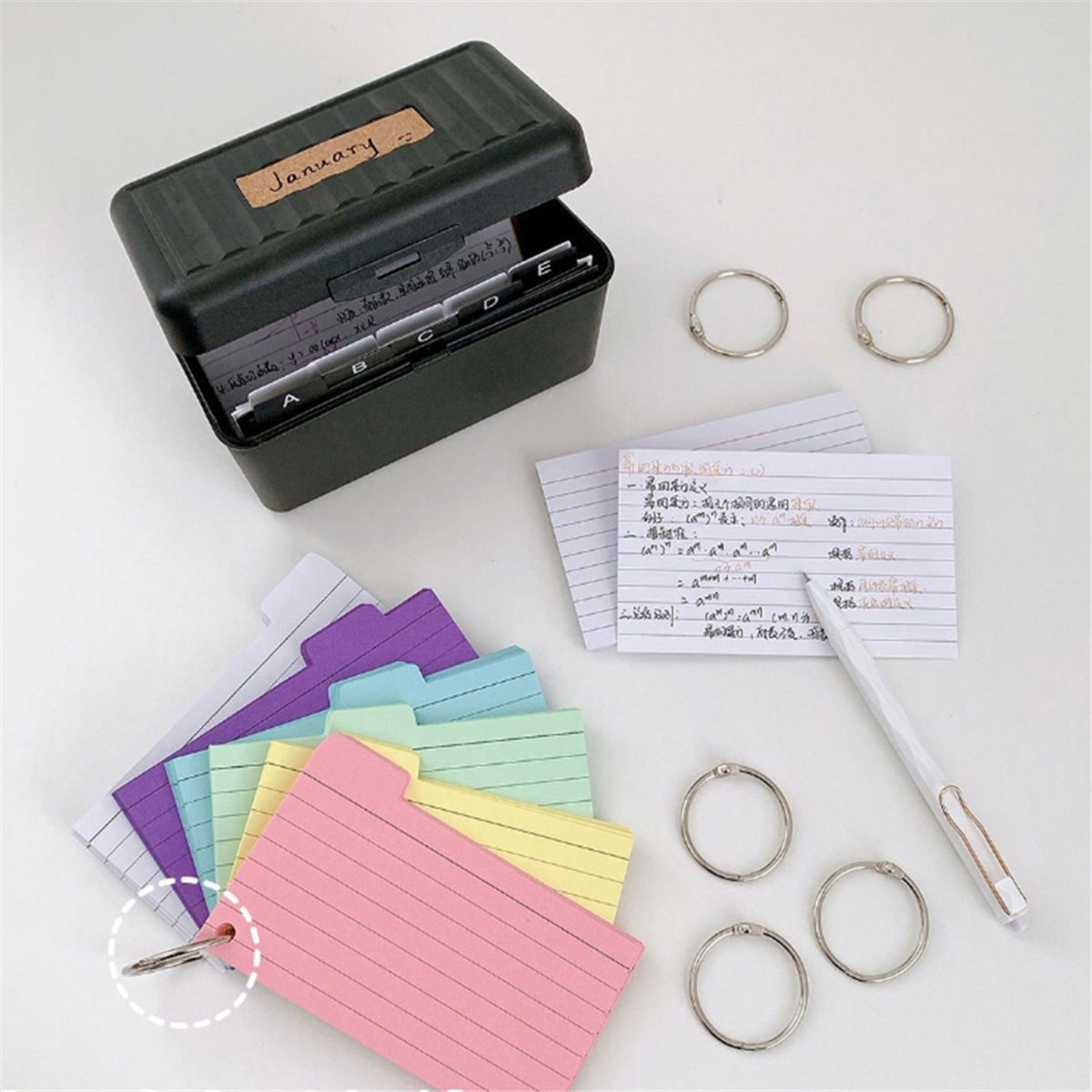 عرض ضخم 828: صندوق حامل بطاقات - مراجعة Card Index Box وسعره