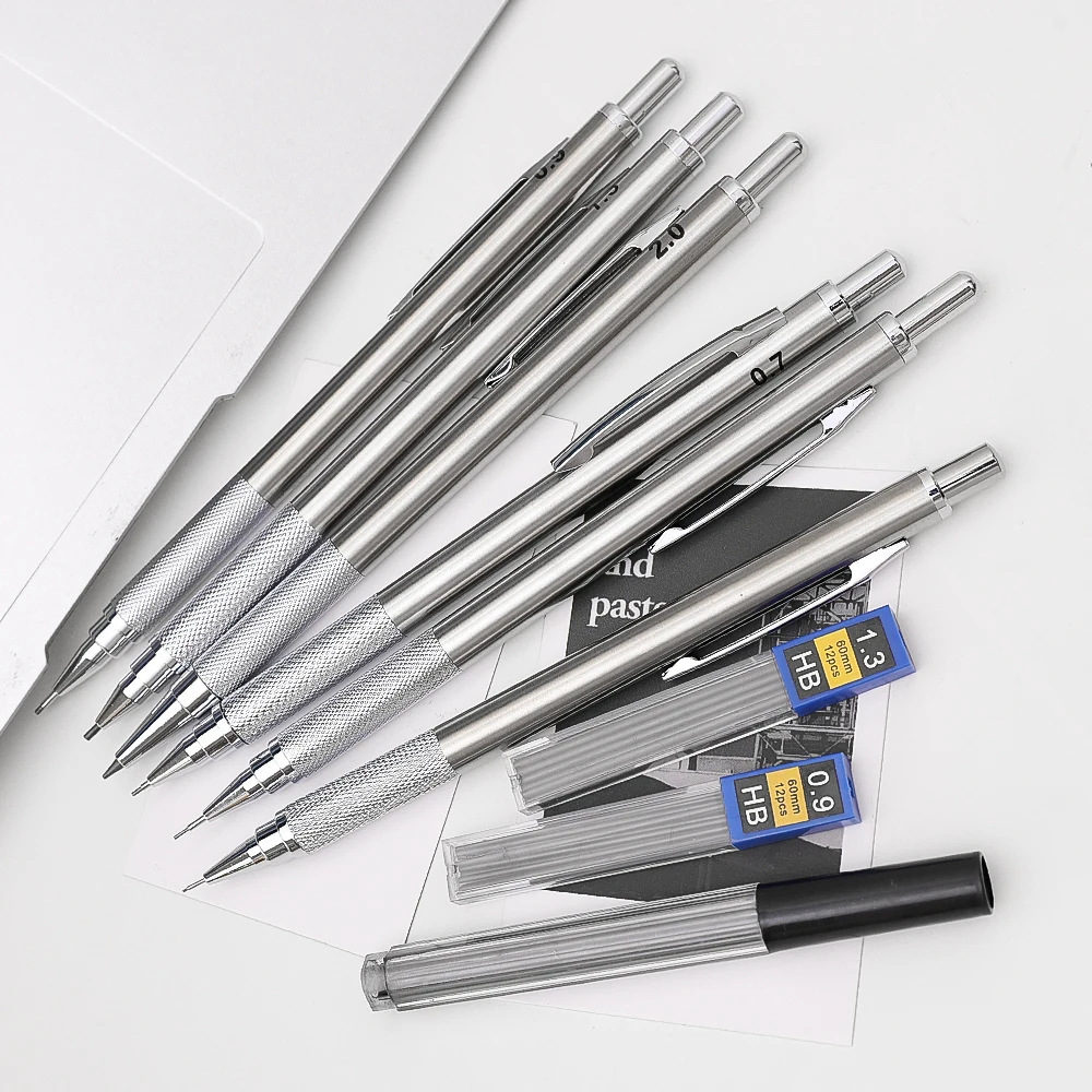 قلم رصاص ميكانيكي معدني بالكام - مراجعة Mechanical Pencil 0.3 وسعره
