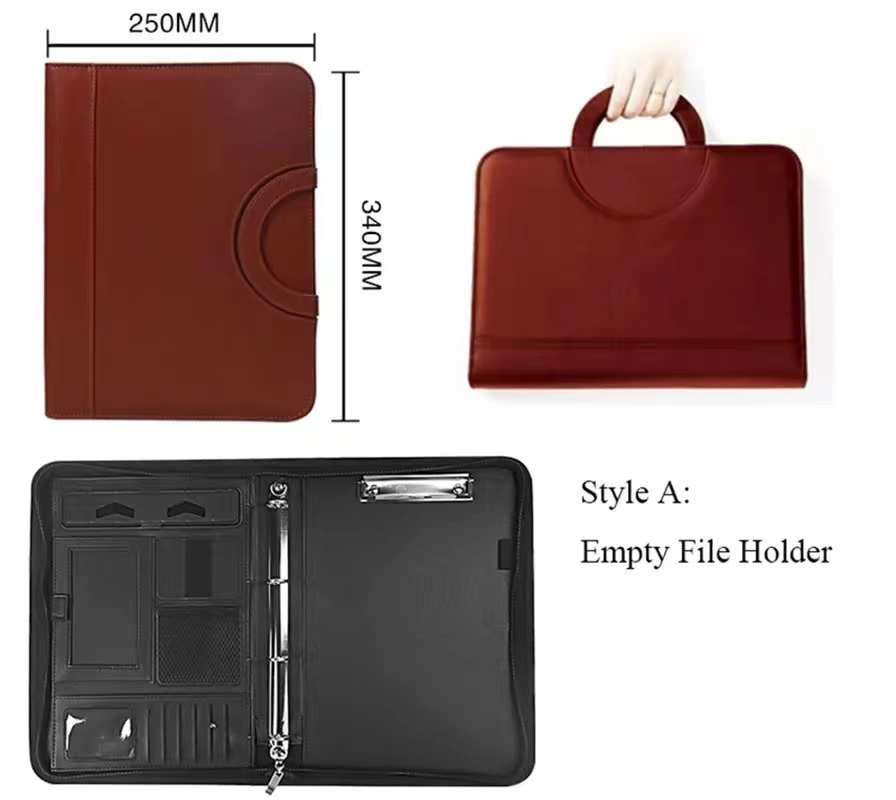 بو الجلود A4 سستة آلة حاسبة ال - مراجعة Binder A4 Lever وسعره