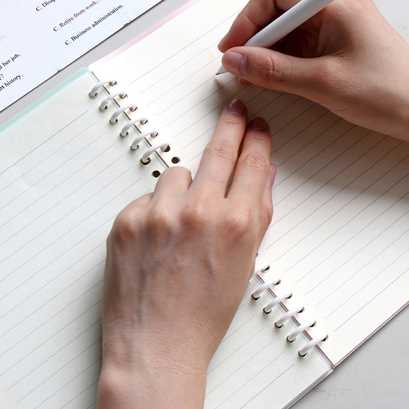 30 ثقوب فضفاضة ورقة البلاستيك  - مراجعة Binder A4 Lever وسعره