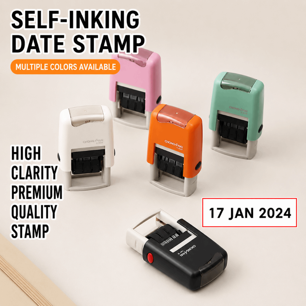 ختم تاريخ أوتوماتيكي قابل للتع - مراجعة Rubber Date Stamp وسعره