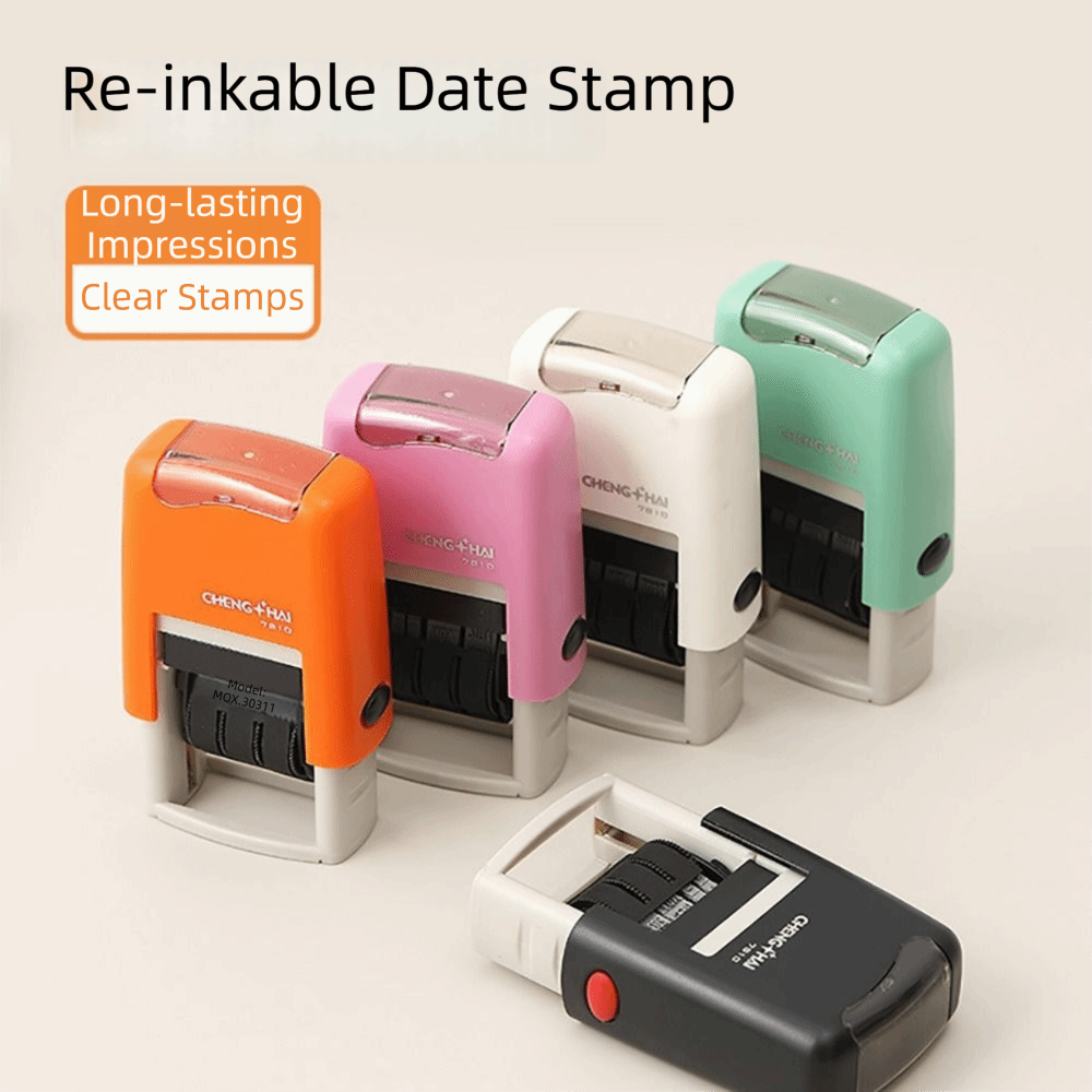 ختم تاريخ أوتوماتيكي قابل للتع - مراجعة Rubber Date Stamp وسعره