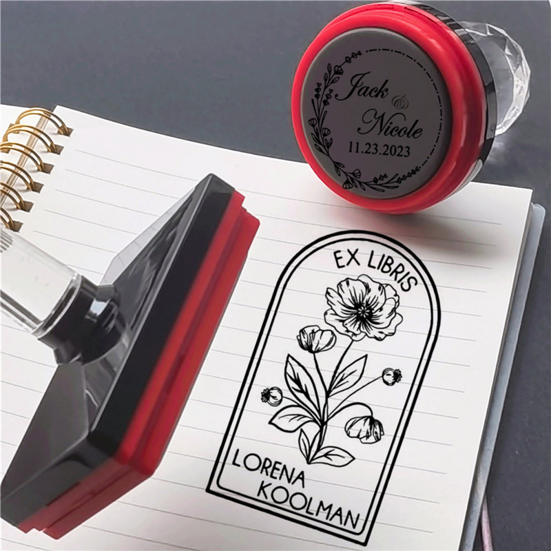 ختم ذاتي التحبير بشعار مخصص، خ - مراجعة Rubber Date Stamp وسعره